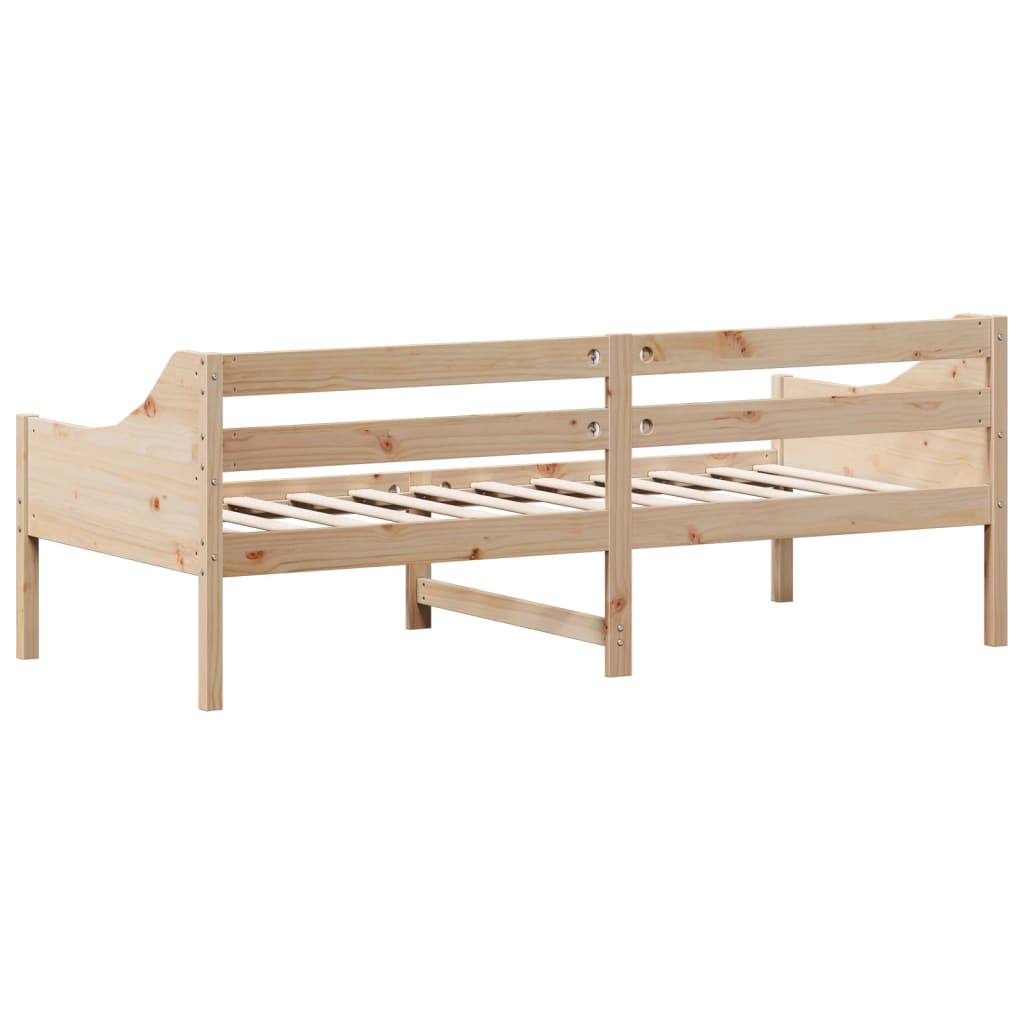 Day Bed without Mattress 90x200 cm Solid Wood Pine
